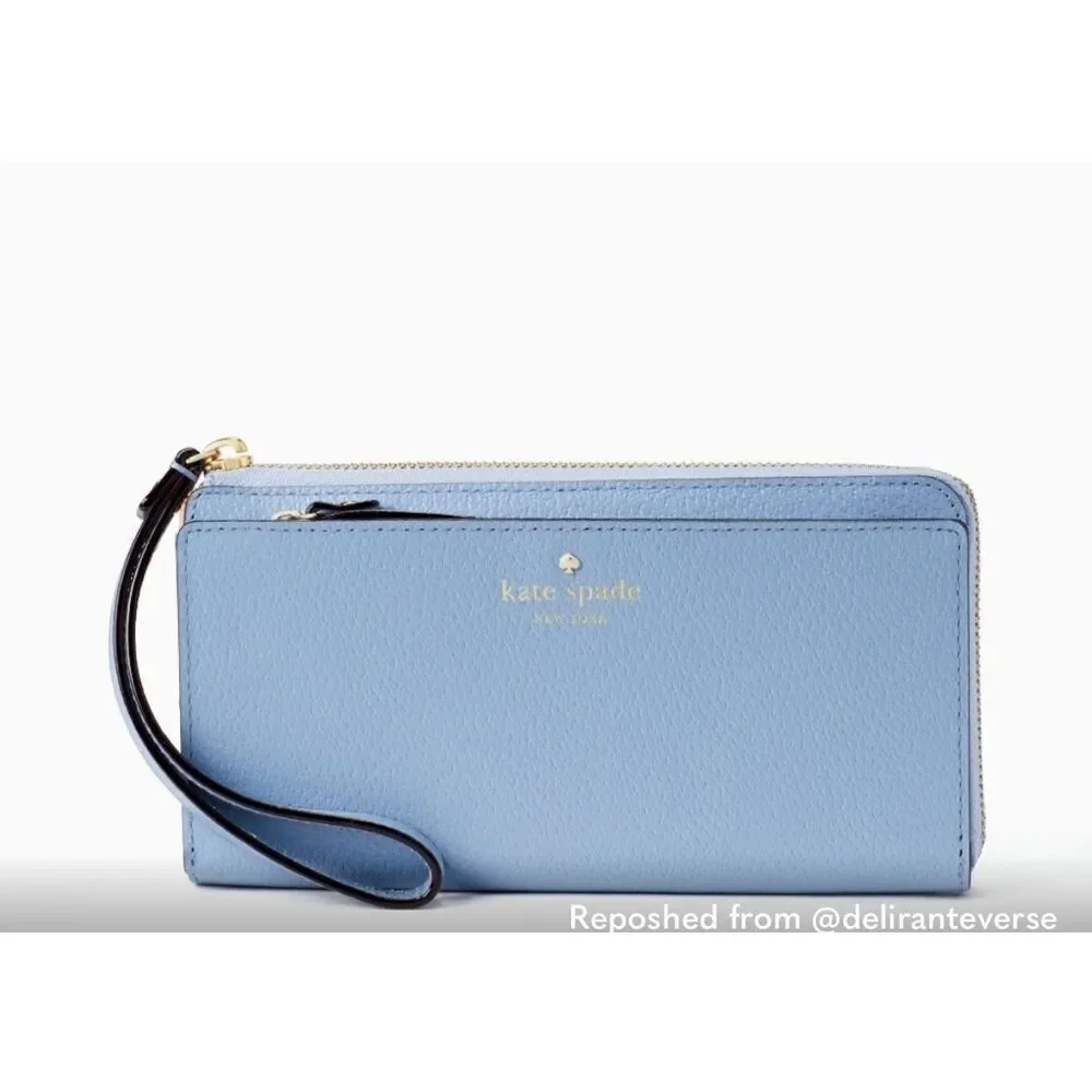 Kate spade blush wallet.